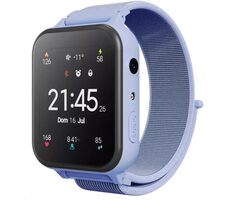 CANYON Alfie KW-37 modrá / Chytré hodinky / 1.69" IPS / IP66 / Nano-SIM / obousměrné volání / 16 her / 512MB / MP3 