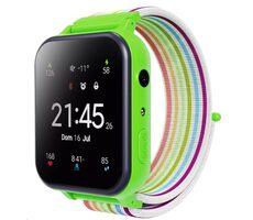 CANYON Alfie KW-37 zelená / Chytré hodinky / 1.69" IPS / IP66 / Nano-SIM / obousměrné volání / 16 her / 512MB / MP3 