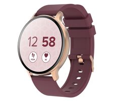 CANYON Badian SW-68 růžová / Chytré hodinky / 1.28" TFT / snímač tepu / BT 5.0 / IP68 / Multi-sport / Android a iOS