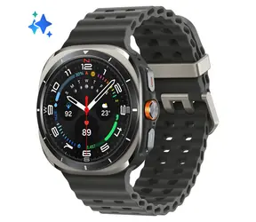 SAMSUNG Galaxy Watch Ultra (2025) 47mm stříbrná / Chytré hodinky / AMOLED / Wi-Fi + LTE / BT / GPS / Wear OS