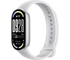 Xiaomi Smart Band 10 stříbrná / Fitness náramek / 1.72" AMOLED / 212x520 / 5ATM / BT