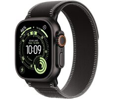 Apple Watch Ultra 3 (2025) GPS+Cellular 49mm Černé titanové tělo - Černý trailový tah (S/M) / 130-180 mm