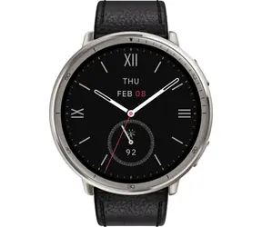 Amazfit Active 2 NFC Premium (Round) černá / chytré hodinky / 1.32" AMOLED / 5ATM / BT 5.2 / NFC / GPS