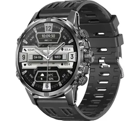 Blitzwolf BW-AT6 plus černá / Chytré hodinky / 1.75" / BT 5.3 / IP67 / Android & iOS