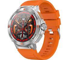 BlitzWolf BW-AT5 oranžová / Chytré hodinky / 1.43" / BT 5.3 / IP67 / Android & iOS
