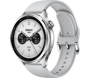Xiaomi Watch S4 stříbrná / Chytré hodinky / 1.43" AMOLED / 466x466 / 5ATM / BT / NFC 