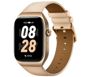 Rozbaleno - Mibro Watch T2 zlatá / Chytré hodinky / 1.75" AMOLED / 390x450 / BT 5.3 / 2ATM / výdrž až 10 dní / rozbaleno