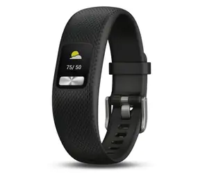 Rozbaleno - Garmin Vivofit 4 (vel. L) černá / Fitness náramek / LCD 88x88px / Bluetooth / ANT+ / rozbaleno