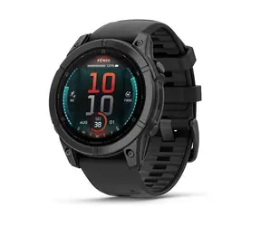 Garmin Fenix E 47mm černá / Chytré hodinky / GPS / 1.3" AMOLED / Mapy / BT / WiFi / GPS / 10ATM