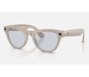 Meta Ray-Ban Gen1 Skyler Shiny Chalky Grey/Transitions