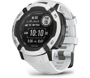 Rozbaleno - Garmin Instinct 2X Solar 50mm Whitestone / chytré hodinky / GPS / BT  / rozbaleno