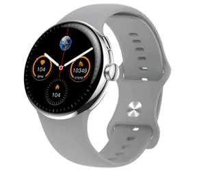Rozbaleno - CARNEO Matrixx HR+ stříbrná / Chytré hodinky / 1.3" AMOLED / 360x360 / IP68 / BT / rozbaleno