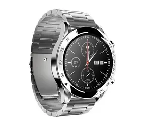 Rozbaleno - HiFuture FutureGo Pro SmartWatch stříbrná / chytré hodinky / 1.32" / IP68 / Bluetooth 5.0 / Wi-Fi / rozbaleno