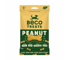 BeCoThings Beco Treats Odměna pro psy Peanut 70g