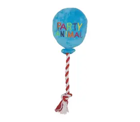 Beeztees Party Animal Hračka pro psy s lanem 39x13x7.5cm
