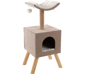 Flamingo Scandi Škrabací nábytek pro kočky 43x82x36cm