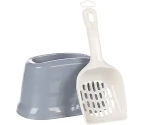 Flamingo Lopatka s držákem šedá