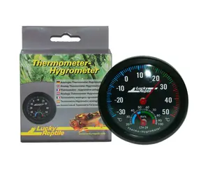 Lucky Reptile Thermometer & Hygrometer Teploměr s vlhkoměrem o 7 cm