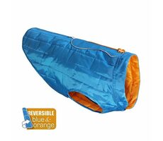 Kurgo Loft Nepromokavá bunda pro psy Blue/Orange velikost - XS 