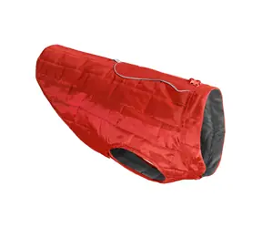 Kurgo Loft Nepromokavá bunda pro psy Chili Red/Charcoal velikost - S