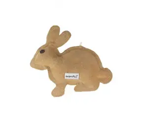 animALL Hračka Králík kůže natural 20x20 cm