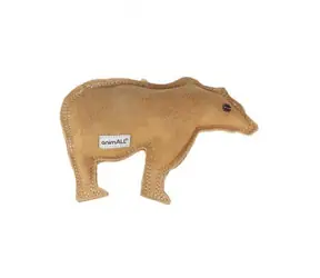 animALL Hračka Medvěd kůže natural 23x16 cm