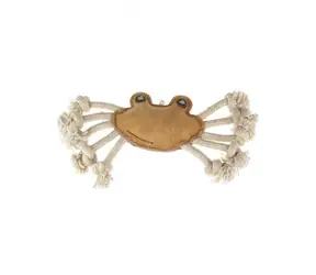 animALL Hračka Krab kůže s provazy 33x20 cm