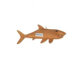 animALL Hračka Baby žralok kůže natural 22x10 cm
