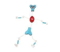 animALL Hračka Mr.Bone velká kůže podložená plstí 60x35 cm