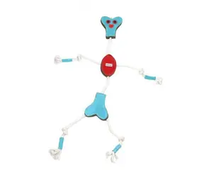 animALL Hračka Mr.Bone velká kůže podložená plstí 60x35 cm