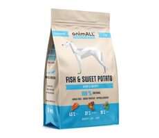 animALL Fish & Sweet Potato 3 kg / psí granule