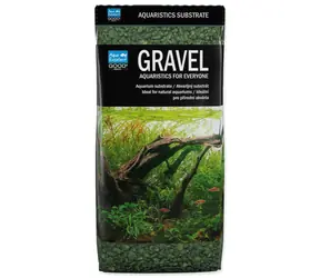 Aqua Excellent Písek olivově zelená 3-6mm 1kg