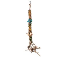 Bird Jewel Hračka - z provazu šplhací závěsná 60x13 cm