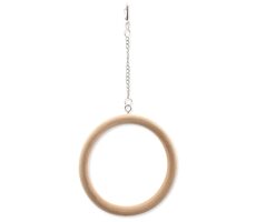 Bird Jewel Hračka - houpačka dřevo kruh 15 cm