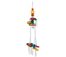 Bird Jewel Hračka - Medůza dřevěná závěsná na provaze 70 cm