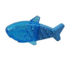 Dog Fantasy Hračka - žralok chladící modrá 18 cm