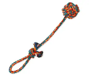 Dog Fantasy Hračka - přetahovadlo házecí barevné 45 cm