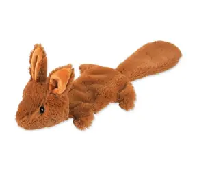 Dog Fantasy Hračka - Recycled Toy zajíc pískací se šustícím ocasem 50 cm