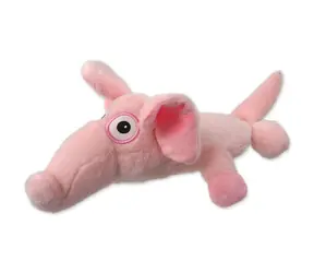 Dog Fantasy Hračka - Silent Squeak slon růžová 26 cm