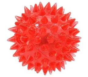 Dog Fantasy Hračka - míček LED růžová 5 cm