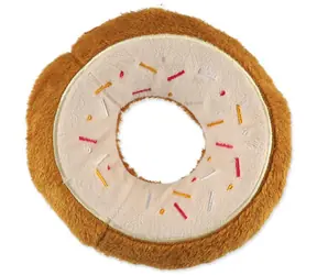 Dog Fantasy Hračka - donut bílá 19 cm