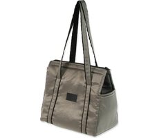 Dog Fantasy Taška Platinum stříbrná 40cm