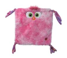 Dog Fantasy Hračka - Monsters kuře šustící čtvercové růžová 28cm