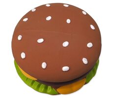 Dog Fantasy Hračka - Latex hamburger se zvukem 8cm