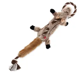 Dog Fantasy Hračka - Skinneeez čipmank s provazem 57.5cm