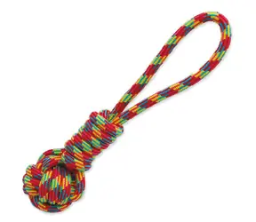 Dog Fantasy Hračka - přetahovadlo tenisák házecí 34cm
