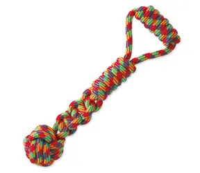 Dog Fantasy Hračka - přetahovadlo madlo a míč 37cm