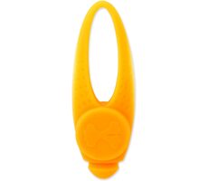 Dog Fantasy Přívěsek LED silikon oranžová 8cm