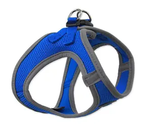 Dog Fantasy Postroj Puppy XL modrá 53-58cm