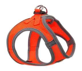 Dog Fantasy Postroj Puppy XL oranžová 53-58cm